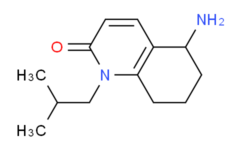 CAS No. 1508448-74-5, 5-Amino-1-isobutyl-5,6,7,8-tetrahydroquinolin-2(1H)-one
