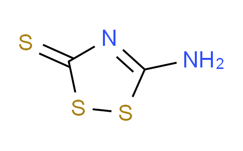 CAS No. 6846-35-1, 5-Amino-3H-1,2,4-dithiazole-3-thione