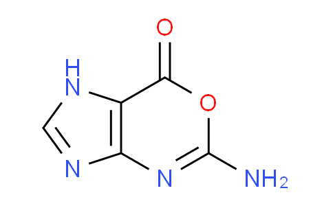 CAS No. 130890-45-8, 5-Aminoimidazo[4,5-d][1,3]oxazin-7(1H)-one