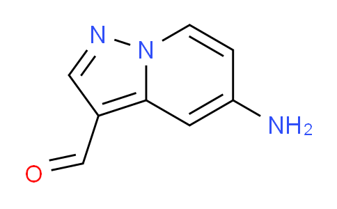 CAS No. 1101120-41-5, 5-Aminopyrazolo[1,5-a]pyridine-3-carbaldehyde