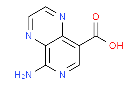 CAS No. 1823933-81-8, 5-Aminopyrido[3,4-b]pyrazine-8-carboxylic acid
