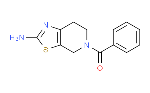 CAS No. 17899-57-9, 5-Benzoyl-4H,6H,7H-[1,3]thiazolo[5,4-c]pyridin-2-amine