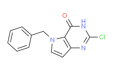 CAS No. 129872-86-2, 5-Benzyl-2-chloro-3H-pyrrolo[3,2-d]pyrimidin-4(5H)-one