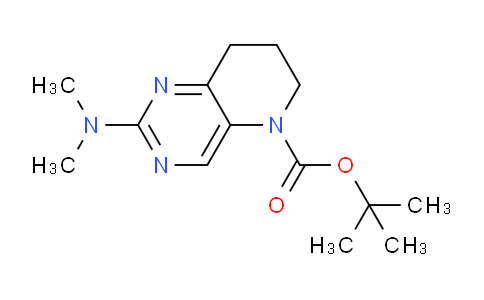 CAS No. 1246471-35-1, 5-Boc-2-(dimethylamino)-5,6,7,8-tetrahydropyrido[3,2-d]pyrimidine