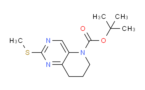 CAS No. 1246471-43-1, 5-Boc-2-(methylthio)-5,6,7,8-tetrahydropyrido[3,2-d]pyrimidine