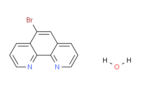 CAS No. 855360-86-0, 5-Bromo-1,10-phenanthroline hydrate
