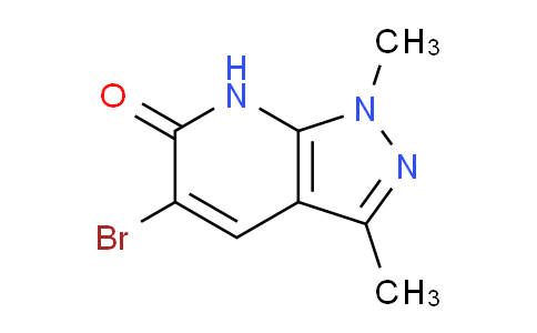 CAS No. 1437385-30-2, 5-Bromo-1,3-dimethyl-1H-pyrazolo[3,4-b]pyridin-6(7H)-one
