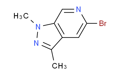 CAS No. 1434054-03-1, 5-Bromo-1,3-dimethyl-1H-pyrazolo[3,4-c]pyridine