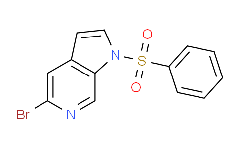 CAS No. 1227268-88-3, 5-Bromo-1-(phenylsulfonyl)-1H-pyrrolo[2,3-c]pyridine