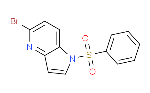 CAS No. 1227268-74-7, 5-Bromo-1-(phenylsulfonyl)-1H-pyrrolo[3,2-b]pyridine