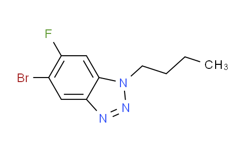 CAS No. 1365272-54-3, 5-Bromo-1-butyl-6-fluorobenzotriazole