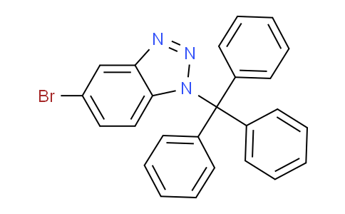 CAS No. 885066-56-8, 5-Bromo-1-trityl-1H-benzo[d][1,2,3]triazole
