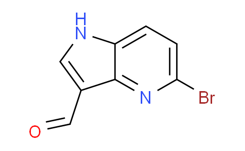 CAS No. 1190317-82-8, 5-Bromo-1H-pyrrolo[3,2-b]pyridine-3-carbaldehyde