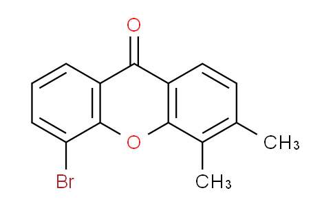 CAS No. 1035912-43-6, 5-Bromo-3,4-dimethyl-9H-xanthen-9-one