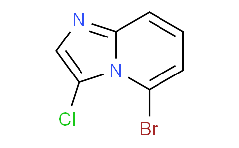 CAS No. 69214-13-7, 5-Bromo-3-chloroimidazo[1,2-a]pyridine