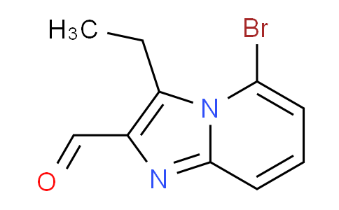 CAS No. 1956327-21-1, 5-Bromo-3-ethylimidazo[1,2-a]pyridine-2-carbaldehyde