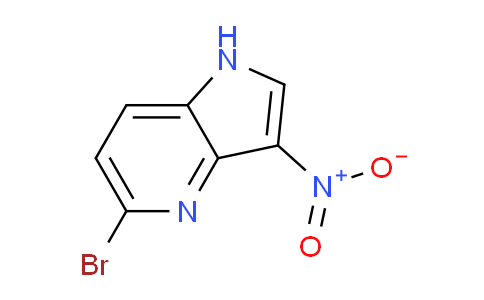 CAS No. 1190311-16-0, 5-Bromo-3-nitro-1H-pyrrolo[3,2-b]pyridine