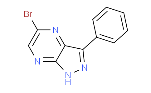 CAS No. 1447606-98-5, 5-Bromo-3-phenyl-1H-pyrazolo[3,4-b]pyrazine