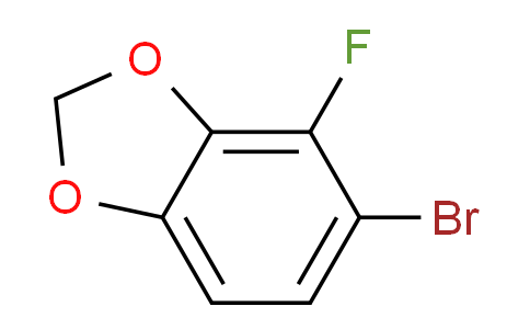 CAS No. 1226808-75-8, 5-Bromo-4-fluorobenzo[d][1,3]dioxole
