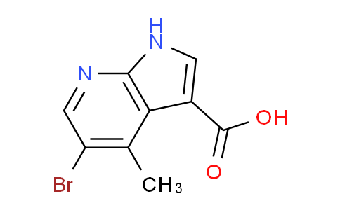 CAS No. 1190316-93-8, 5-Bromo-4-methyl-1H-pyrrolo[2,3-b]pyridine-3-carboxylic acid