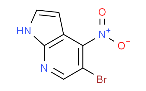 CAS No. 1190317-07-7, 5-Bromo-4-nitro-1H-pyrrolo[2,3-b]pyridine
