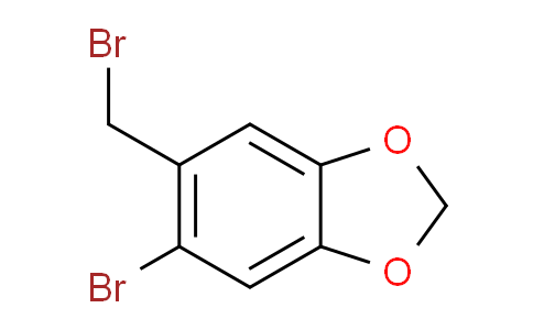 CAS No. 5434-47-9, 5-Bromo-6-(bromomethyl)benzo[d][1,3]dioxole