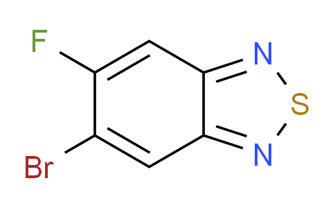 CAS No. 1242336-51-1, 5-Bromo-6-fluorobenzo[c][1,2,5]thiadiazole