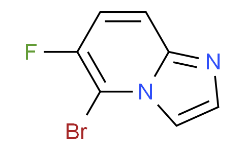 CAS No. 1257294-49-7, 5-Bromo-6-fluoroimidazo[1,2-a]pyridine