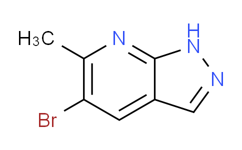 CAS No. 1934533-59-1, 5-Bromo-6-methyl-1h-pyrazolo[3,4-b]pyridine