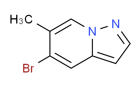 CAS No. 1345121-35-8, 5-Bromo-6-methylpyrazolo[1,5-a]pyridine