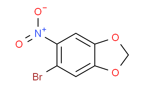 CAS No. 7748-58-5, 5-Bromo-6-nitrobenzo[d][1,3]dioxole