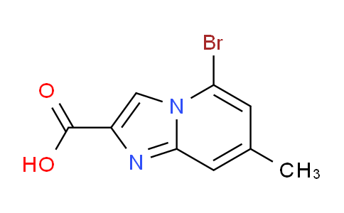 CAS No. 1227954-90-6, 5-Bromo-7-methylimidazo[1,2-a]pyridine-2-carboxylic acid