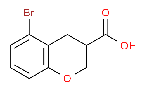 CAS No. 885270-72-4, 5-Bromochroman-3-carboxylic acid
