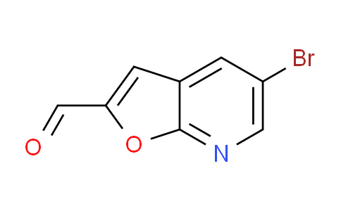 CAS No. 1299607-73-0, 5-Bromofuro[2,3-b]pyridine-2-carbaldehyde