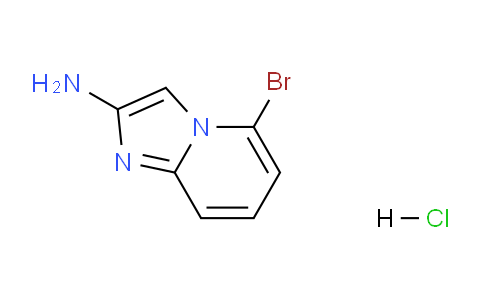 CAS No. 1956371-37-1, 5-Bromoimidazo[1,2-a]pyridin-2-amine hydrochloride