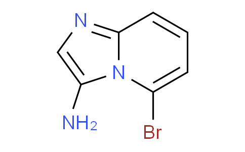 CAS No. 1427401-98-6, 5-Bromoimidazo[1,2-a]pyridin-3-amine
