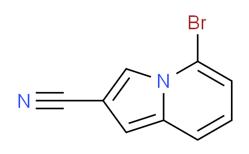 CAS No. 1474057-87-8, 5-Bromoindolizine-2-carbonitrile
