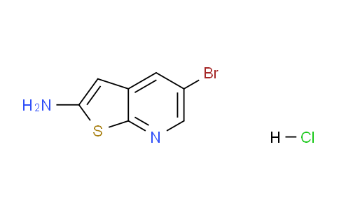 CAS No. 1447607-47-7, 5-Bromothieno[2,3-b]pyridin-2-amine hydrochloride