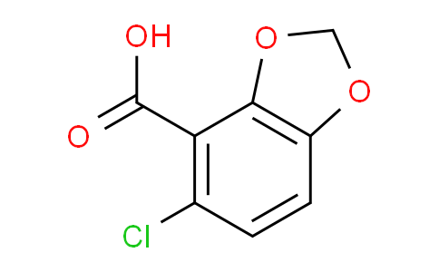 CAS No. 379229-83-1, 5-Chloro-1,3-benzodioxole-4-carboxylic acid