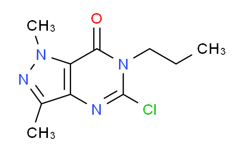 CAS No. 1365964-11-9, 5-Chloro-1,3-dimethyl-6-propyl-1H-pyrazolo[4,3-d]pyrimidin-7(6H)-one