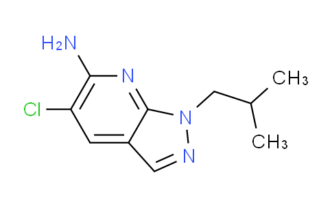 CAS No. 1710202-61-1, 5-Chloro-1-isobutyl-1H-pyrazolo[3,4-b]pyridin-6-amine