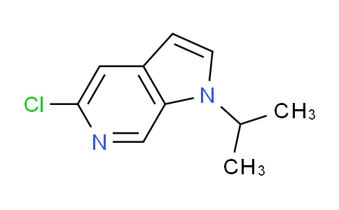 CAS No. 1221153-79-2, 5-Chloro-1-isopropyl-1H-pyrrolo[2,3-c]pyridine