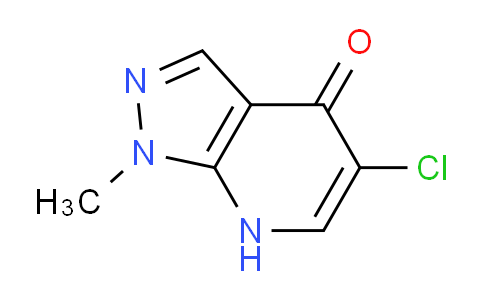 CAS No. 1602896-54-7, 5-Chloro-1-methyl-1H-pyrazolo[3,4-b]pyridin-4(7H)-one