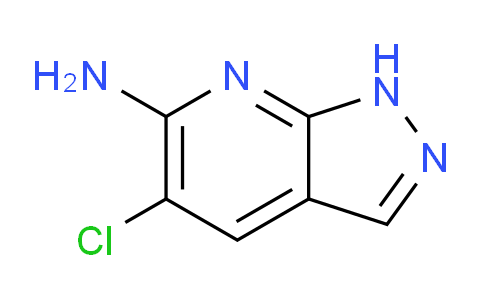 CAS No. 1710293-78-9, 5-Chloro-1H-pyrazolo[3,4-b]pyridin-6-amine
