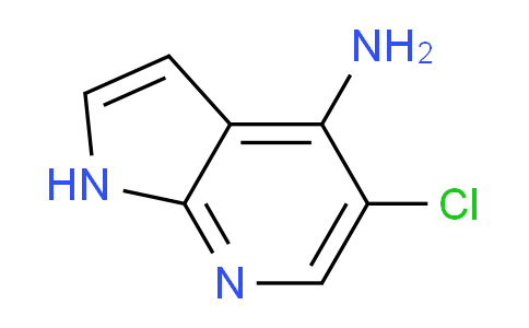 CAS No. 1040683-00-8, 5-Chloro-1H-pyrrolo[2,3-b]pyridin-4-amine