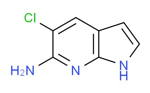 CAS No. 1190315-30-0, 5-Chloro-1H-pyrrolo[2,3-b]pyridin-6-amine