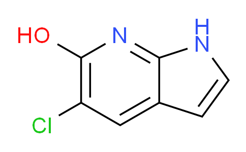 CAS No. 1190321-69-7, 5-Chloro-1H-pyrrolo[2,3-b]pyridin-6-ol