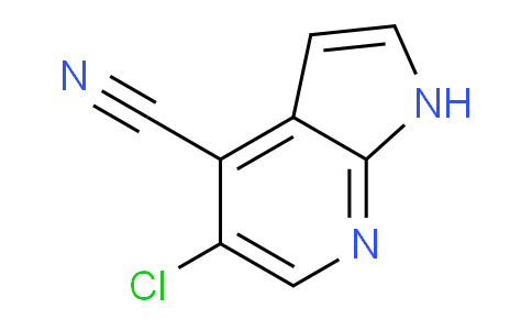 CAS No. 1021339-16-1, 5-Chloro-1H-pyrrolo[2,3-b]pyridine-4-carbonitrile