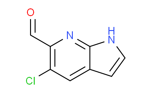 CAS No. 1260382-91-9, 5-Chloro-1H-pyrrolo[2,3-b]pyridine-6-carbaldehyde