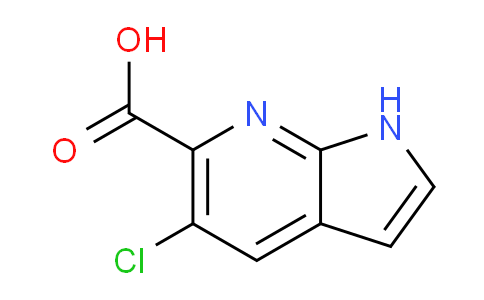 CAS No. 1246088-49-2, 5-Chloro-1H-pyrrolo[2,3-b]pyridine-6-carboxylic acid